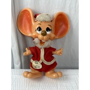 Roy Des‎ of Fla Big Ear Mouse Santa Claus Vintage 1970